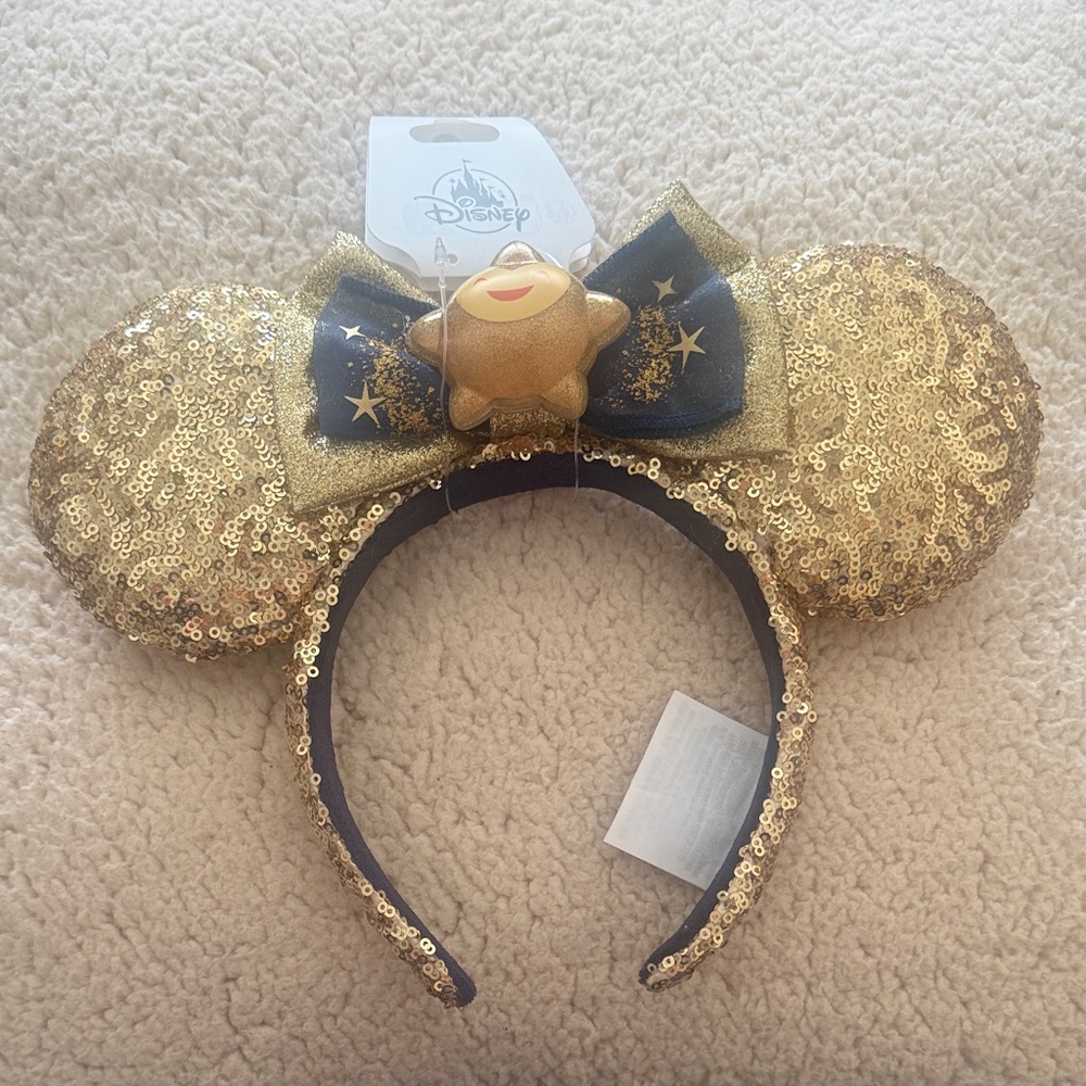 NWT Disney Parks 2023 Sequined Wish Star Ears